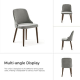 Andrea Versatile Ergonomic Dining Chair for Modern Spaces (Set of 2)