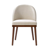 Serta Upholstered Dining Chair: Solid Wood Legs & Versatile Use (Set of 2/4/6)