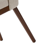 Serta Upholstered Dining Chair: Solid Wood Legs & Versatile Use (Set of 2/4/6)