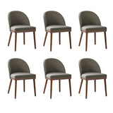 Serta Upholstered Dining Chair: Solid Wood Legs & Versatile Use (Set of 2/4/6)