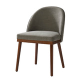 Serta Upholstered Dining Chair: Solid Wood Legs & Versatile Use (Set of 2/4/6)