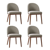 Serta Upholstered Dining Chair: Solid Wood Legs & Versatile Use (Set of 2/4/6)