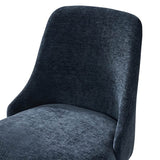 Zara Dining Chair Set of 2/4/6: Curved Backrest, Natural Wood Legs & Comfortable Cushion