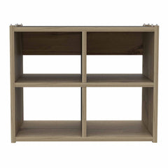 Entryway Stackable Storage Unit, Stackable Cabinet, Four Shelves