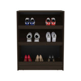 Toby 3-Tier Shoe Rack with Open Shelves, Freestanding Footwear Organizer for Entryways, Closets, or Bedrooms, Compact Design with Natural Warmth and Easy Access