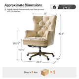 Adrian Genuine Leather Office Chair