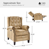 Ruben Buttery Leather Power Recliner