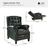 Ruben Buttery Leather Power Recliner