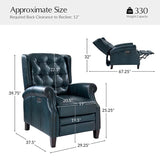 Ruben Buttery Leather Power Recliner