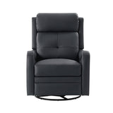 Amelia Genuine Leather Swivel Rocker Recliner