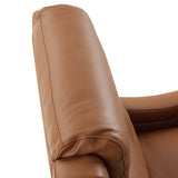 Amelia Genuine Leather Swivel Rocker Recliner