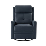 Amelia Genuine Leather Swivel Rocker Recliner
