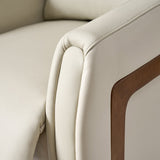 Linzy Genuine Leather Power Recliner
