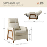 Linzy Genuine Leather Power Recliner