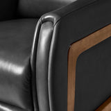 Linzy Genuine Leather Power Recliner