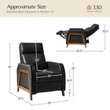 Linzy Genuine Leather Power Recliner
