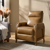 Linzy Genuine Leather Power Recliner