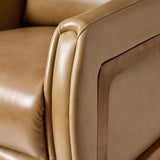 Linzy Genuine Leather Power Recliner