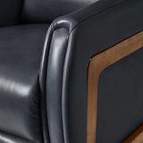 Linzy Genuine Leather Power Recliner