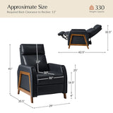 Linzy Genuine Leather Power Recliner