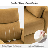 Monica Swivel Rocker Power Recliner with Movable Pillows(Optional Types)