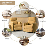 Monica Swivel Rocker Power Recliner with Movable Pillows(Optional Types)