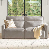 Essentia Power Reclining Corner Sofa with Easy-care Fabric