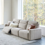 Essentia Power Reclining Corner Sofa with Easy-care Fabric