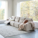 Essentia Power Reclining Corner Sofa with Easy-care Fabric