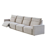 Essentia Power Reclining Corner Sofa with Easy-care Fabric