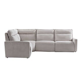 Essentia Power Reclining Corner Sofa with Easy-care Fabric