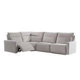 Essentia Power Reclining Corner Sofa with Easy-care Fabric