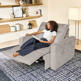 Essentia Power Reclining Corner Sofa with Easy-care Fabric