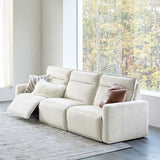 Essentia Power Reclining Corner Sofa with Easy-care Fabric