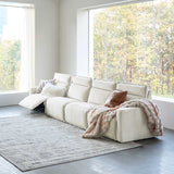 Essentia Power Reclining Corner Sofa with Easy-care Fabric