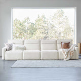 Essentia Power Reclining Corner Sofa with Easy-care Fabric