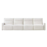 Essentia Power Reclining Corner Sofa with Easy-care Fabric