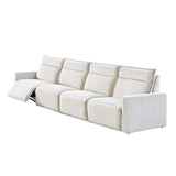 Essentia Power Reclining Corner Sofa with Easy-care Fabric