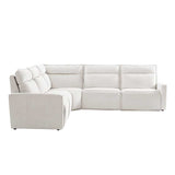 Essentia Power Reclining Corner Sofa with Easy-care Fabric