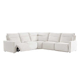 Essentia Power Reclining Corner Sofa with Easy-care Fabric