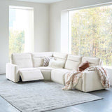 Essentia Power Reclining Corner Sofa with Easy-care Fabric