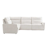 Essentia Power Reclining Corner Sofa with Easy-care Fabric