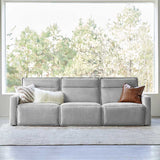 Essentia Power Reclining Corner Sofa with Easy-care Fabric