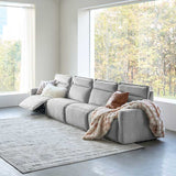 Essentia Power Reclining Corner Sofa with Easy-care Fabric