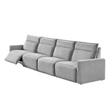 Essentia Power Reclining Corner Sofa with Easy-care Fabric