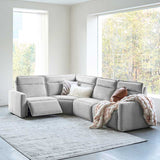 Essentia Power Reclining Corner Sofa with Easy-care Fabric