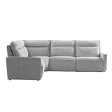 Essentia Power Reclining Corner Sofa with Easy-care Fabric
