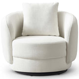 Dylan Beige Boucle Lounge Chair