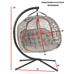 Hanging Pumpkin Patio Chair - Branch