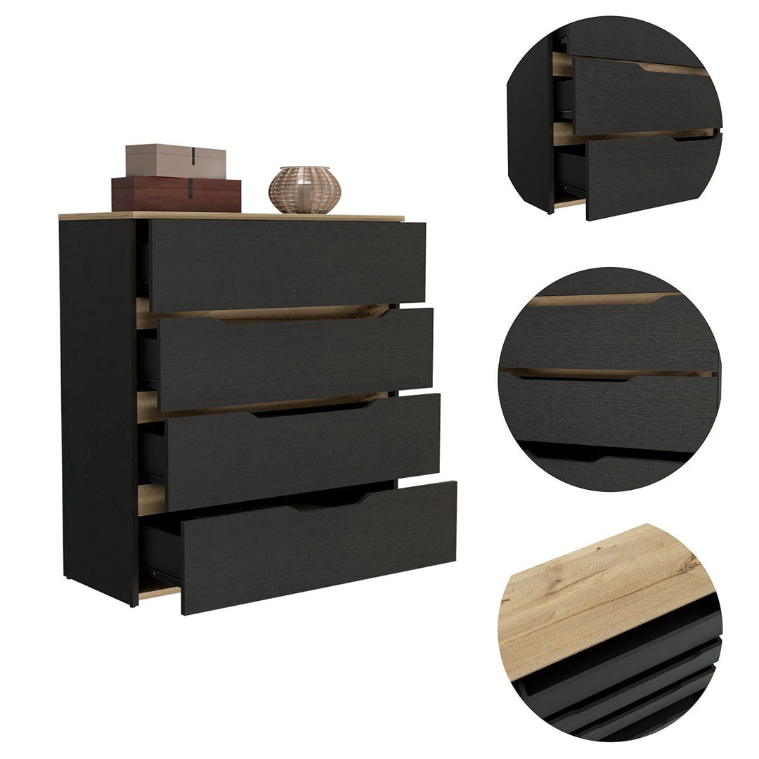 Zoe Dresser, Superior Top, Four Drawers